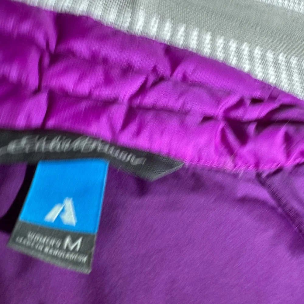 Eddie Bauer Purple Puffer Jacket - Picture 5 of 7